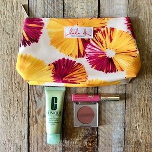 Clinique Sampler - Scrub Cream, Blush, Lip Gloss